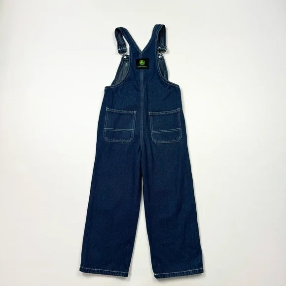 Boy’s/Kid’s John Deere 1pc Denim Jean Overalls Size 6 - Picture 3 of 5